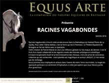 Tablet Screenshot of equusarte.com